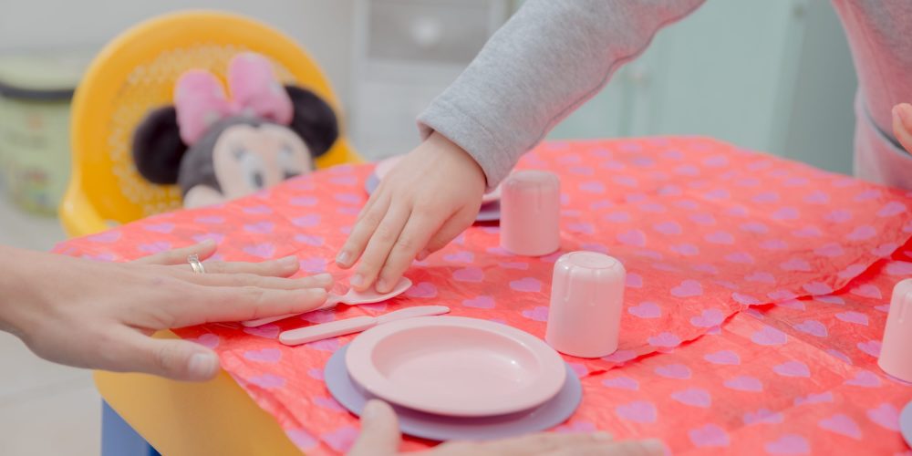 approccio sereno tra il bambino e il logopedista